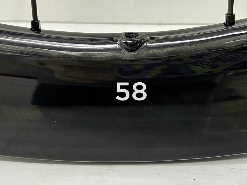 未走行品 ブラックインク BLACK INK BLACK 48/58 ホイールセット