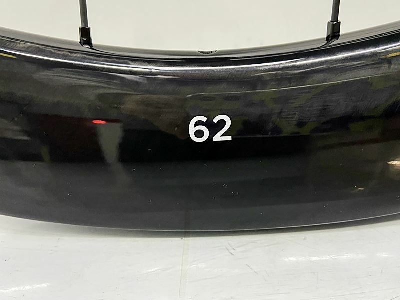 未走行品 ブラックインク BLACK INK BLACK 62 ホイールセット シマノ