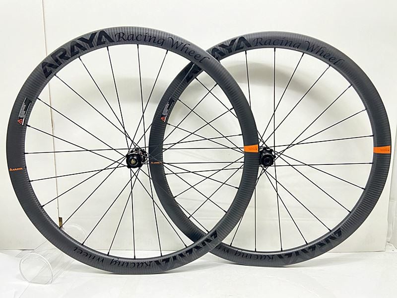 ARAYA DISC WHEEL チューブラー エンド幅 約135mm ARAYA】新型チューブラー／チューブレス・フルカーボンホイールの実力