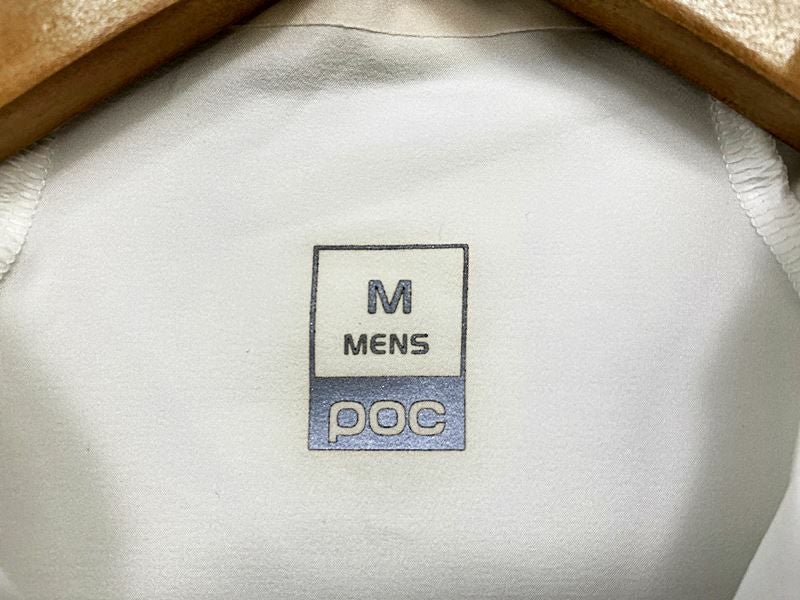 プライスダウン開始】POC 半袖サイクルジャージ MENS Mサイズ ホワイト