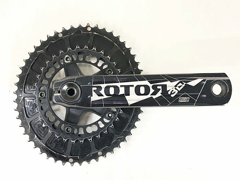 ローター ROTOR 3Dクランク/Qリングス 3D CRANK/Q-RINGS 50-34T/172.5