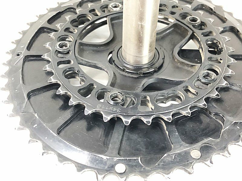 ローター ROTOR 3Dクランク/Qリングス 3D CRANK/Q-RINGS 50-34T/172.5