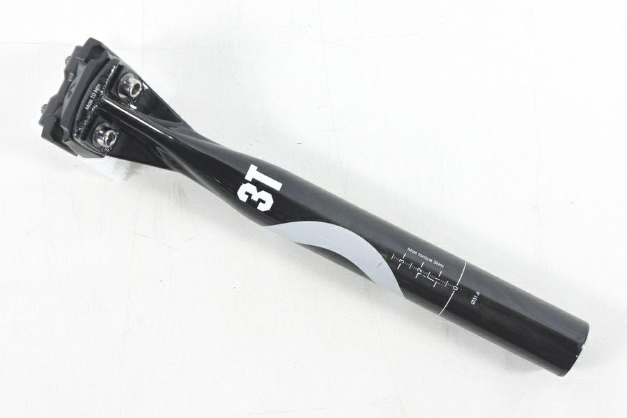 3T STYLUS 25 LTD カーボンシートポスト Φ31.6mm 黒 ◇◇スリーティ 3T スタイラス STYLUS 25 LTD カーボンシートポスト