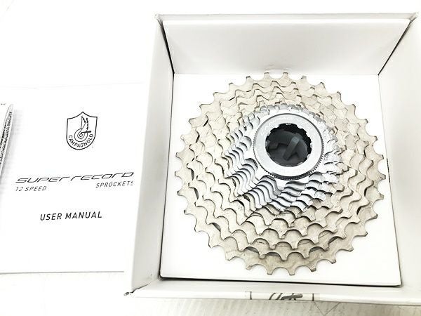 美品 カンパニョーロ Campagnolo スーパーレコード SUPER RECORD 2×12s 美品 カンパニョーロ Campagnolo スーパーレコード SUPER RECORD 2×12s