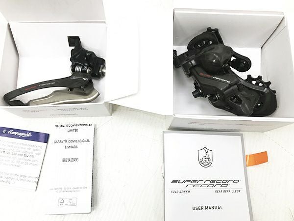 美品 カンパニョーロ Campagnolo スーパーレコード SUPER RECORD 2×12s