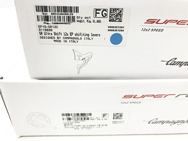 美品 カンパニョーロ Campagnolo スーパーレコード SUPER RECORD 2×12s