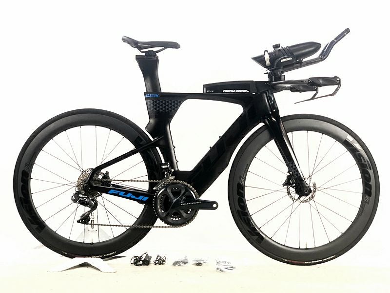 FUJI NORCOM STRAIGHT TT トライバイク 49サイズ ○フジ FUJI NORCOM STRAIGHT 2.1 ULTEGRA 電動Di2 油圧DISC 2021年 TT