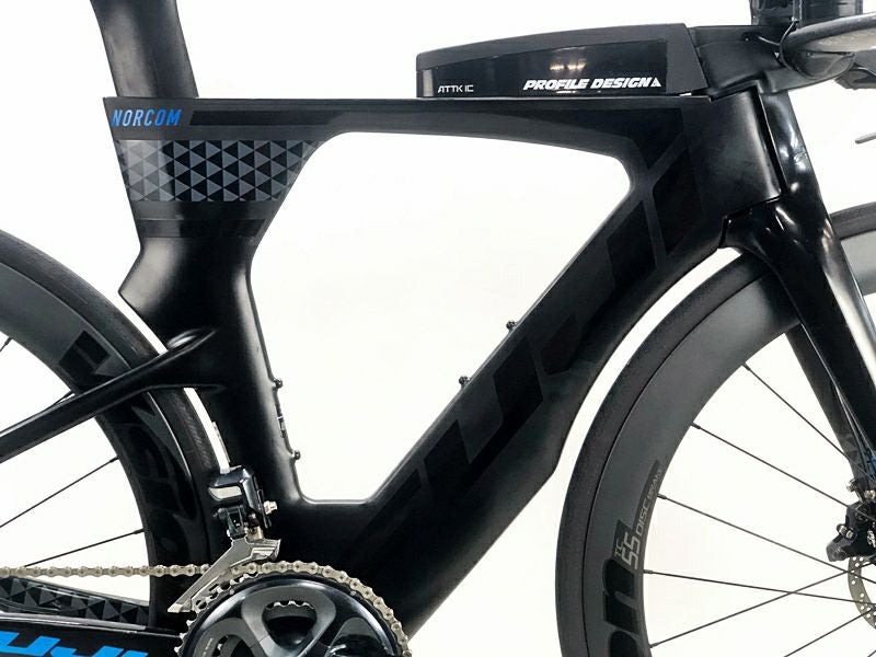 ○フジ FUJI NORCOM STRAIGHT 2.1 ULTEGRA 電動Di2 油圧DISC 2021年 TT