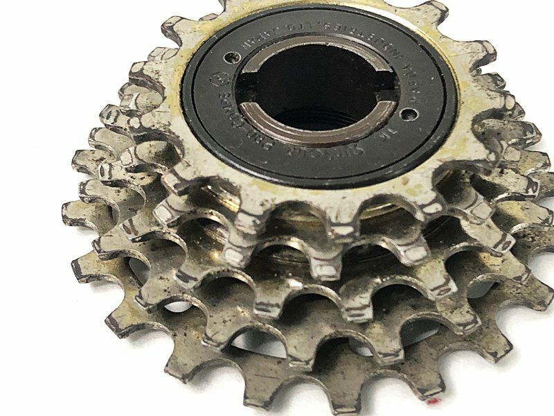 サンツアー SUNTOUR スプロケット5個＋シマノ　SHIMANO1個 サンツアー SUNTOUR プロコンペ ゴールド ボスフリー 5速 PRO-COMPE