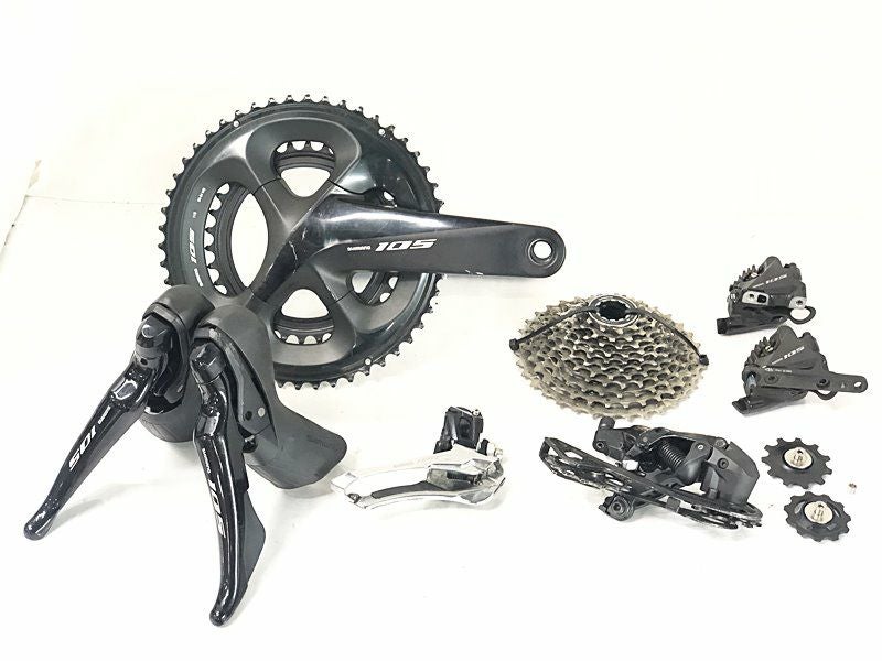 Shimano 105 R7000 機械式　コンポーネントセット 11S シマノ SHIMANO 105 ST-R7020 2x11S FC-R7000 50-34T/165mm 機械式