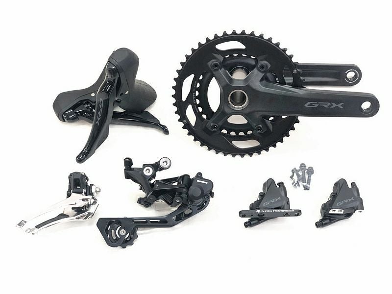 超美品 シマノ SHIMANO GRX ST-RX400 FC-RX600 FD-RX400 RD-RX400 BR