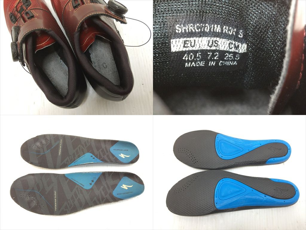 【極美品】◾️シマノ◾️ビンディングシューズ◾️ SHRC701M◾️BOA◾️ブラック シマノ SHIMANO ビンディングシューズ RC7 SHRC701M EU40.5 25.5cm