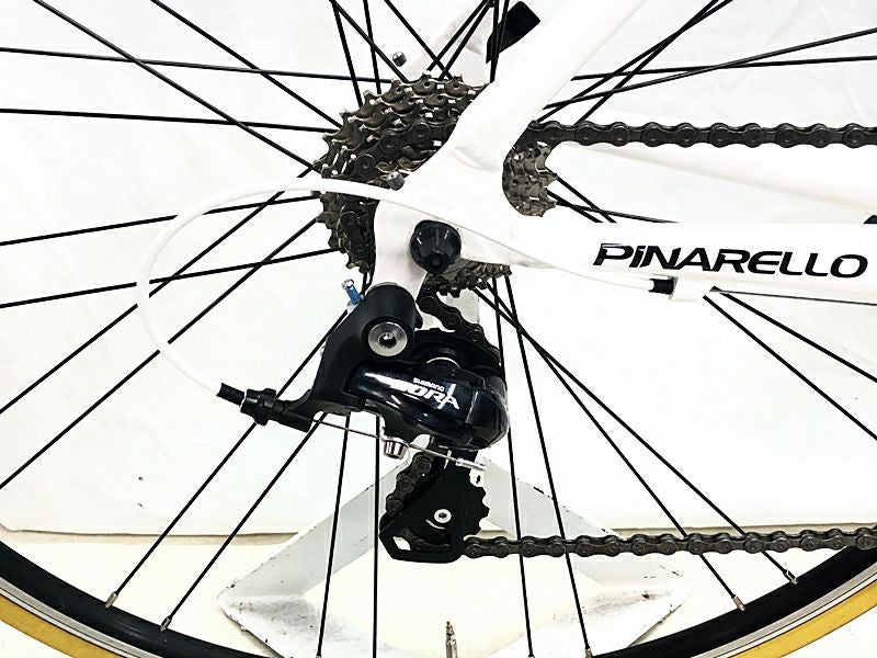 PINARELLO PRIMA SORA サイズ54 18年式 ホワイト 付属品多数有り PINARELLO PRIMA(ピナレロ プリマ) SORA完成車 2015年モデル ロード
