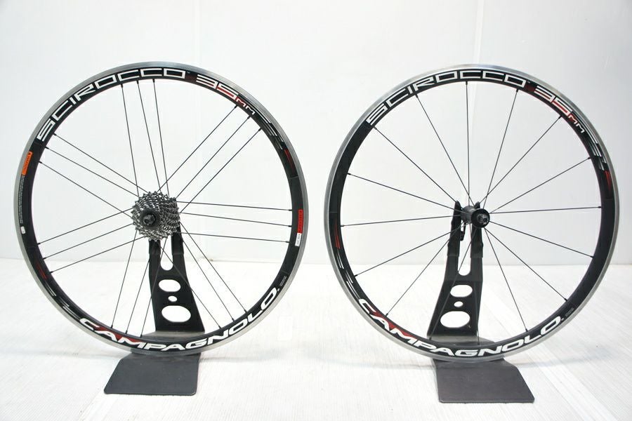 CAMPAGNOLO SCIROCCO35mm ホイールセット タイヤスプロケ付 Campagnolo ( カンパニョーロ ) ロードバイク用ホイール(ディスク