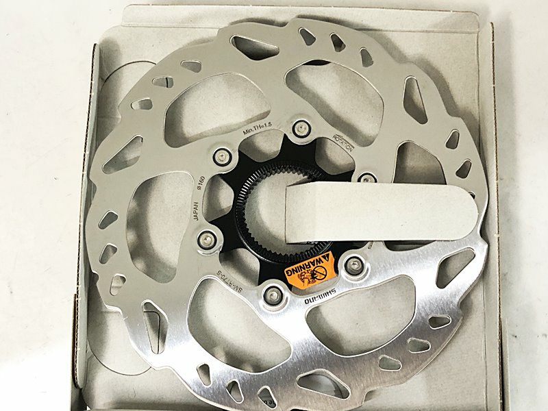 未使用品 シマノ SHIMANO ディスクブレーキローター 2枚セット SM-RT70