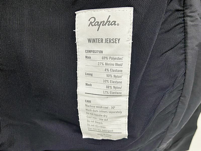 プライスダウン開始】ラファ Rapha ウィンタージャージ WINTER JERSEY
