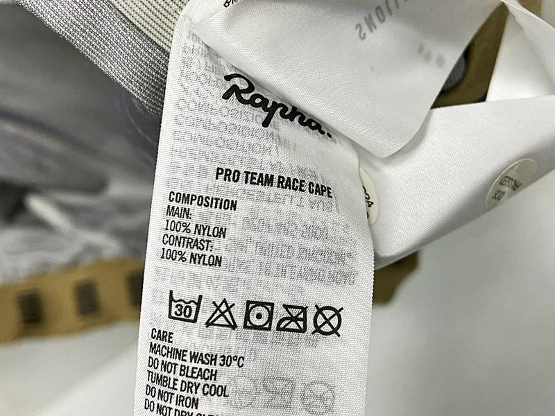 ラファ Rapha プロチームレースケープ PRO TEAM RACE CAPE Lサイズ