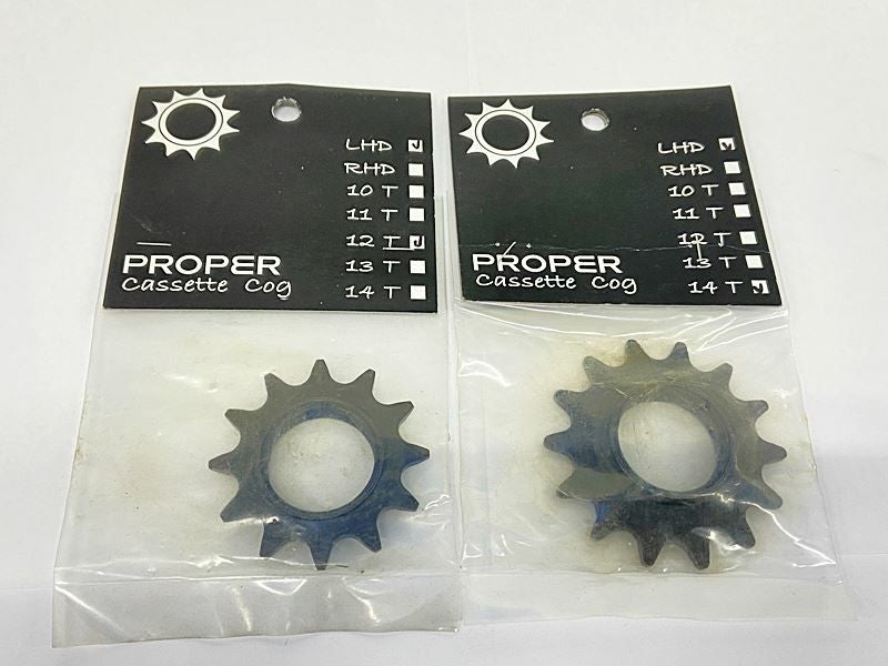 未使用品 プロパーカセットコグ PROPER CASSETTE COG LHD 12T/14T 2個