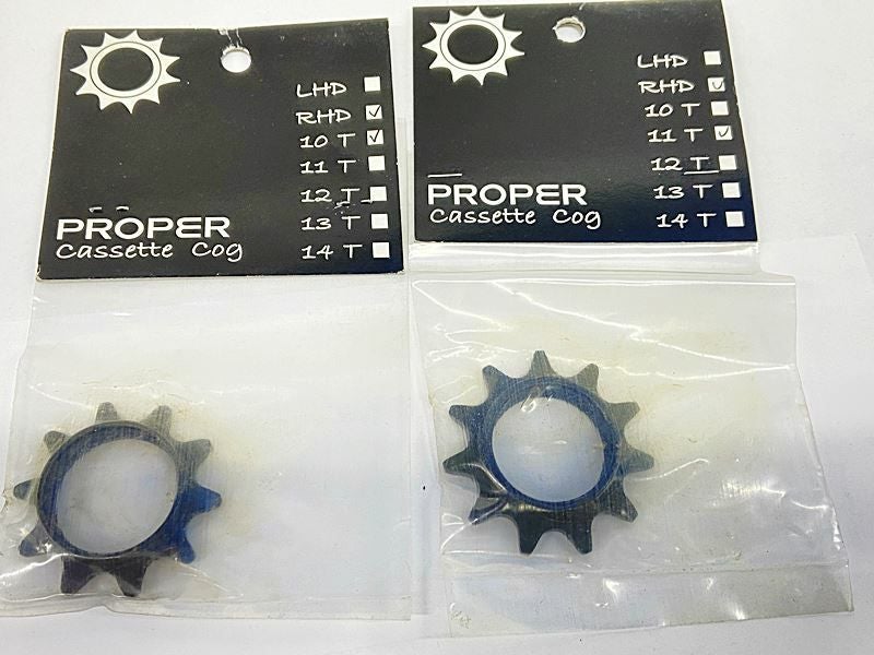 未使用品 プロパーカセットコグ PROPER CASSETTE COG RHD 10T/11T 2個