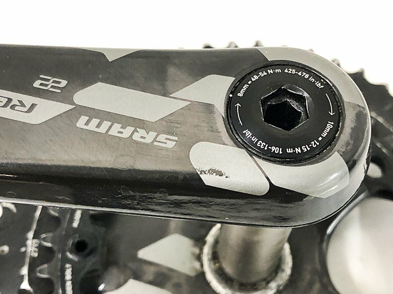 訳アリ スラム SRAM レッド 22 RED 22 53-39T/175mm クランクセット