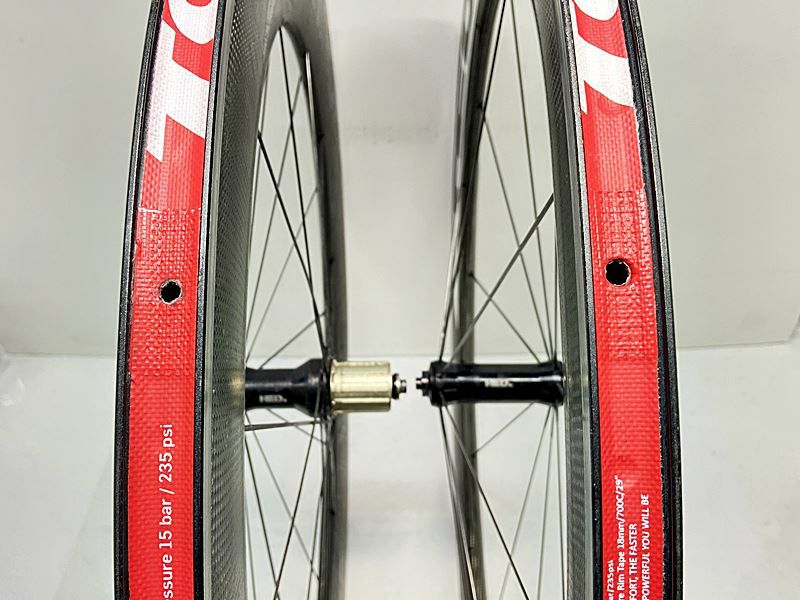 プライスダウン開始】ジャンク ヘッド HED カーボンホイール F:60mm/R