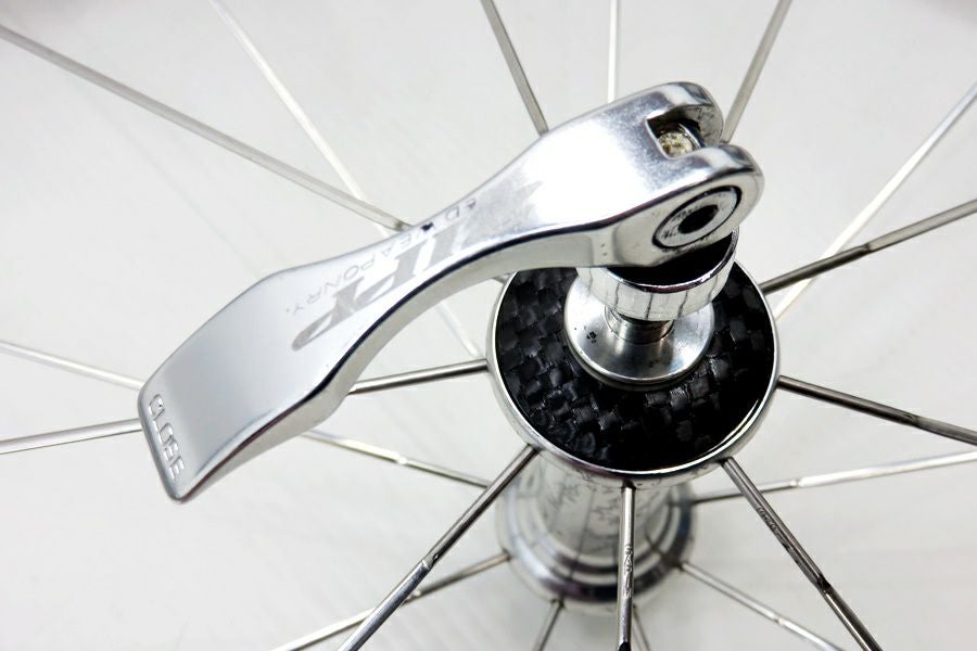 [難あり] ジップ ZIPP SPEED WEAPONRY 404 ホイールセット カーボン