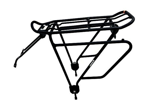 中古品☆ Ibera リアキャリア イベラ IBERA（イベラ）パクラック リアキャリア 自転車用 荷台 ブラック