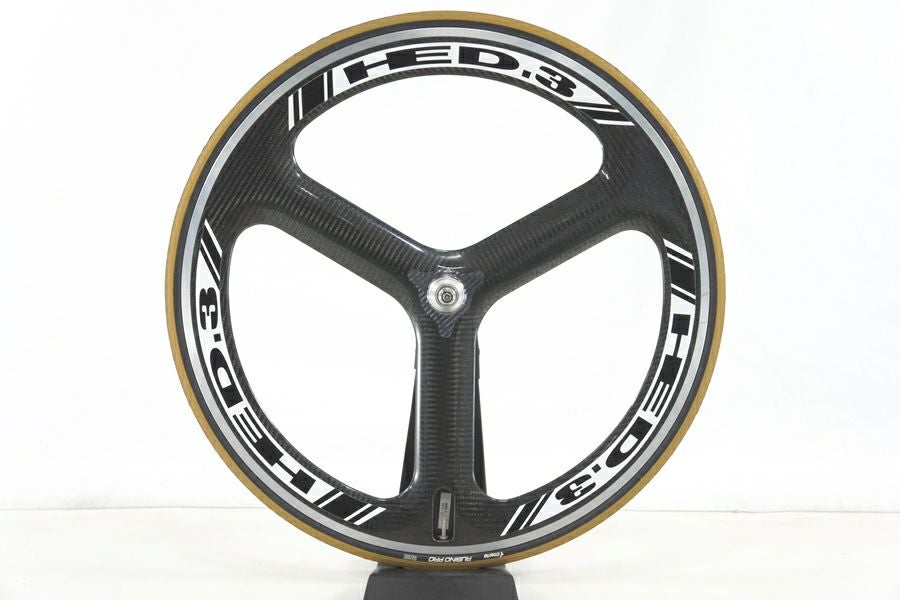 HED カーボン チューブラー フロント ホイール 700c ◇◇ヘッド HED H3 フロントのみ バトンホイール チューブラー