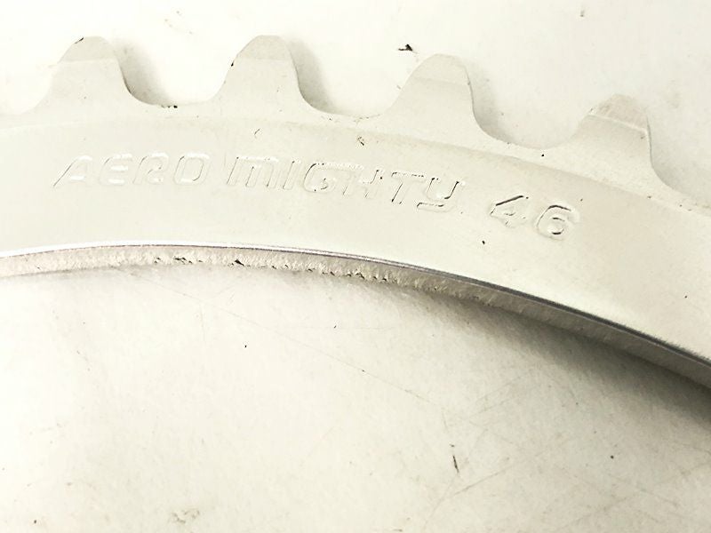 スギノ SUGINO エアロマイティ njs AERO MIGHTY njs 46T チェーンリング