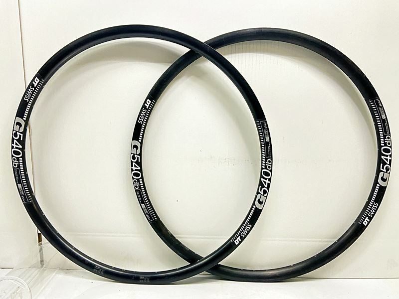 DTSwiss G540 美品 プライスダウン開始】DTスイス DT SWISS G540 DB リム2本セット DISC