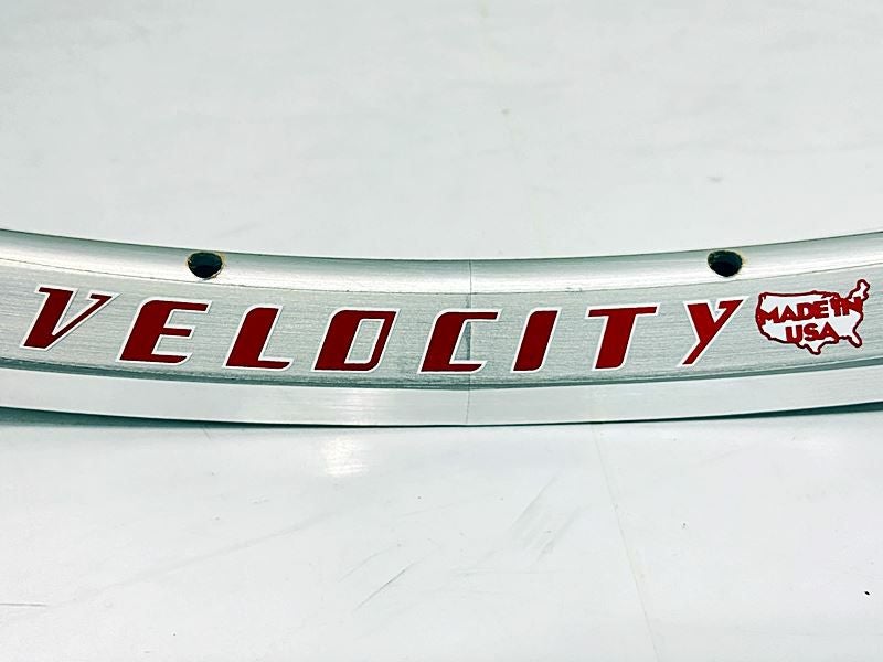超美品 ベロシティ VELOCITY A23 リム2本セット リムブレーキ
