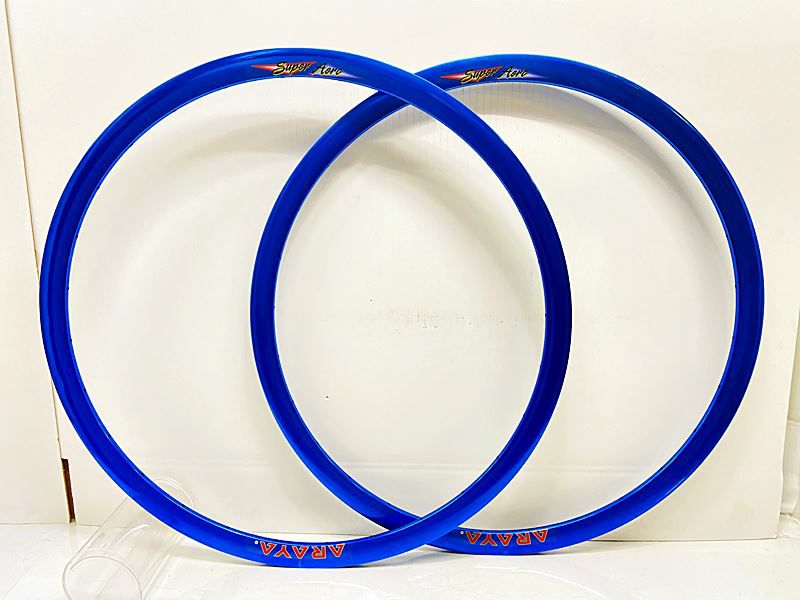 未走行品 アラヤ ARAYA スーパーエアロ SUPER AERO リム2本セット リム