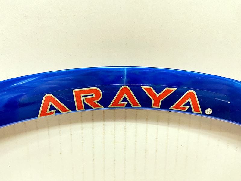 未走行品 アラヤ ARAYA スーパーエアロ SUPER AERO リム2本セット リム