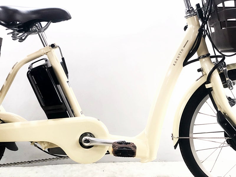 極美品★ブリジストン 電動アシスト三輪自転車 ラクットワゴンRWOB42 シルキーベージュ 2022年12月購入　自転車 下鴨店】1台限定✨電動アシスト三輪車が10万円台！?試乗車もあるよ