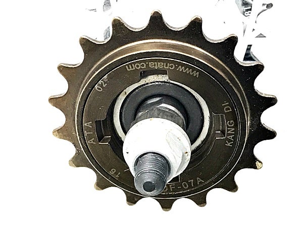 【新品】ピスト用【50mmディープ】 ファン FUN ライダーズカフェ ピスト ホワイト リアホイール 700c