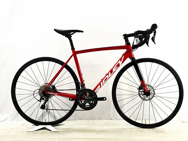 RIDLEY FENIX SLA DISC ロードバイク Sサイズ フレーム約510mm レッド 中古 リドレー 自転車 コスパ最強ロード】これからロードを始める人は絶対に見ておくべき