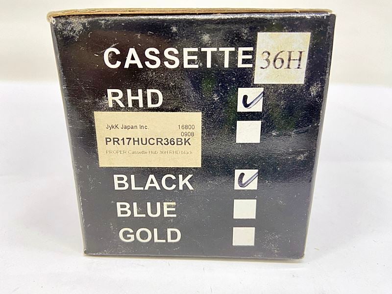 未使用品 プロパー PROPER カセットハブ CASSETTE HUB BMX 36H RHD