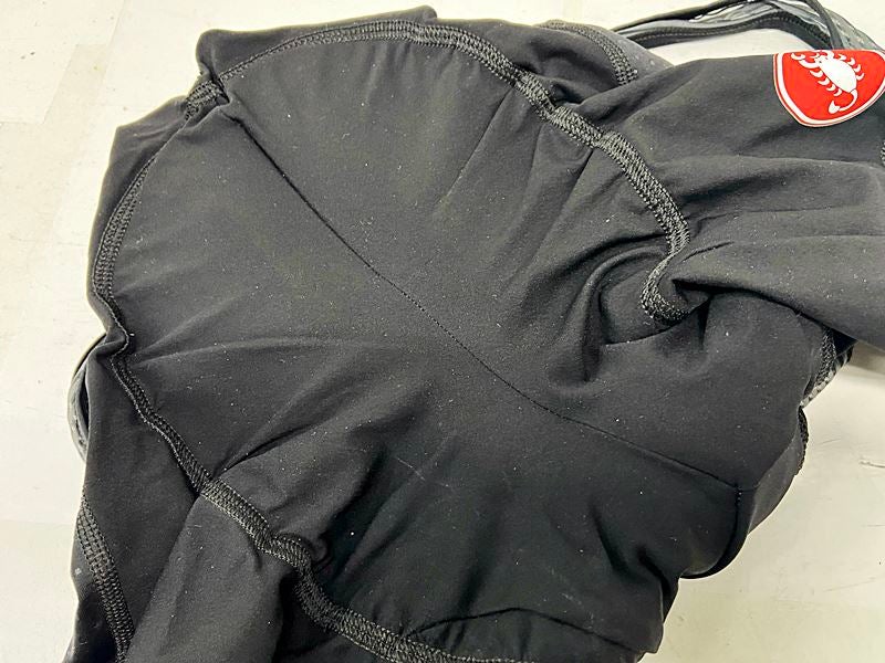 カステリ CASTELLI ロッソコルサ ROSSO CORSA ビブ Mサイズ ブラック