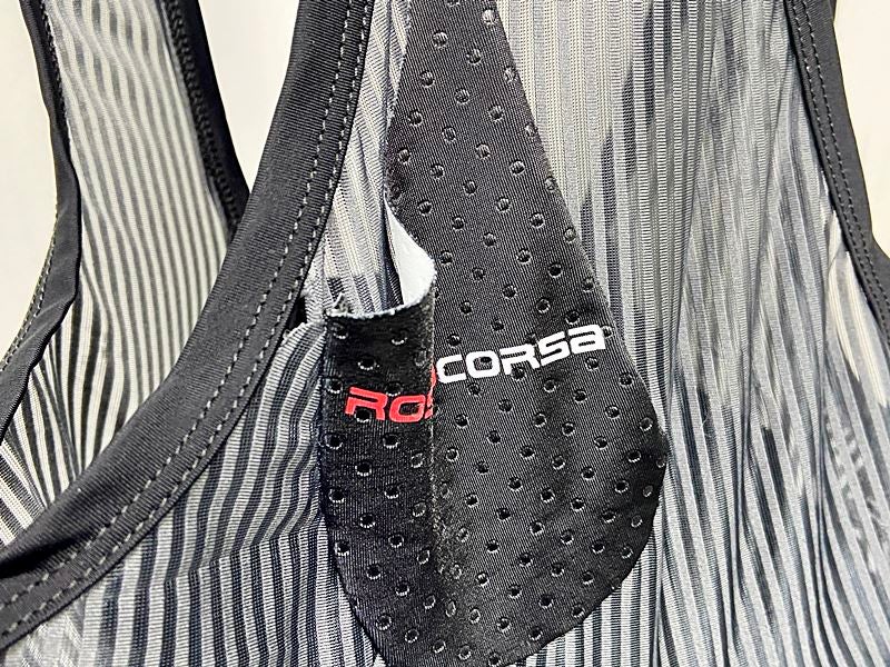 カステリ CASTELLI ロッソコルサ ROSSO CORSA ビブ Lサイズ ブラック