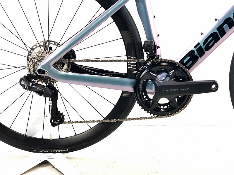 美品 ビアンキ BIANCHI アリア ARIA 12速 ULTEGRA 電動Di2 油圧DISC