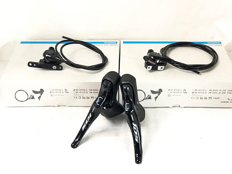 プライスダウン開始】未使用品 シマノ SHIMANO 105 ST-R7120 2x12S