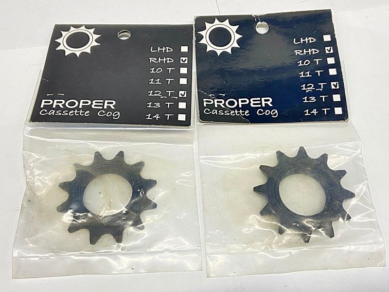 未使用品 プロパーカセットコグ PROPER CASSETTE COG RHD 12T 2個