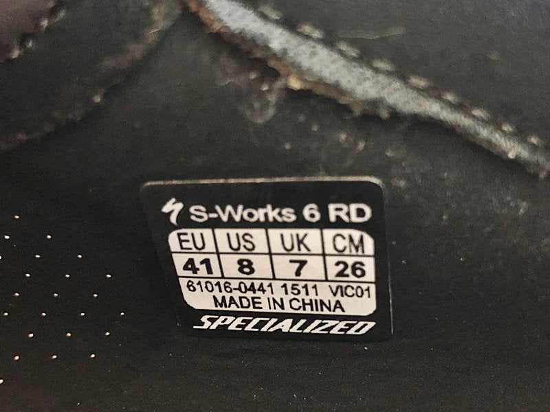 スペシャライズド SPECIALIZED SPD-SLシューズ S-WORKS 6 EU41/26cm