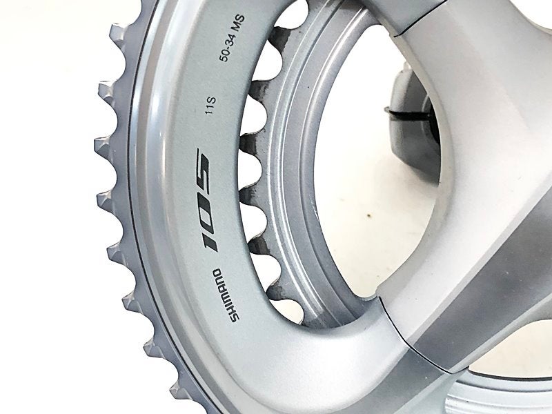 105 クランク 7100系 165mm シマノ SHIMANO 105 FC-R7000 50-34T/165mm クランクセット 〇