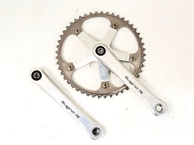 スギノ SUGINO NJS ピストクランク 75 njs/with DURA-ACE CHAINRING 