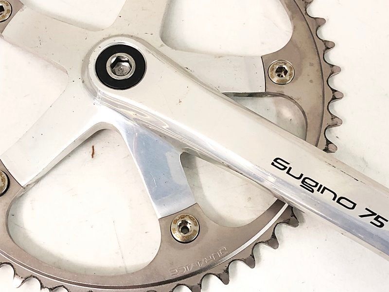 スギノ SUGINO NJS ピストクランク 75 njs/with DURA-ACE CHAINRING