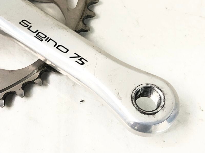 スギノ SUGINO NJS ピストクランク 75 njs/with DURA-ACE CHAINRING
