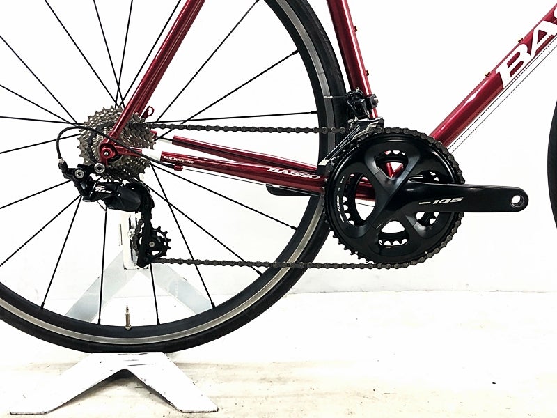 【値引不可】ロードバイク BASSO Fiorano 105 クロモリフレーム 現状渡し 値引】ロードバイク BASSO Fiorano 105 クロモリフレーム 現状渡し