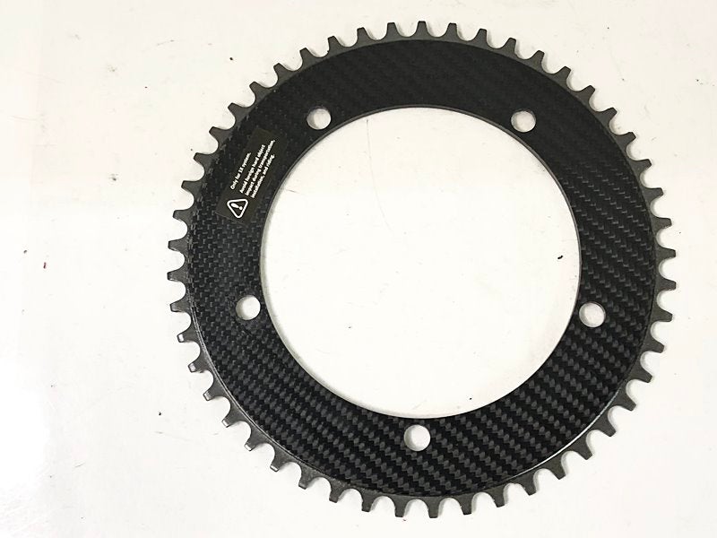 digirit トラック用　カーボンチェーンリング　65t BCD144 Digirit Track Low Friction 5x144mm Chainring | RA Cycles