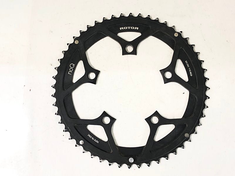 ローター ROTOR ノーキュー noQ CHAINRING 52T/BCD110 チェーンリング